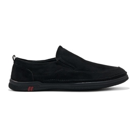 Mocassins noirs pour hommes le noir 1