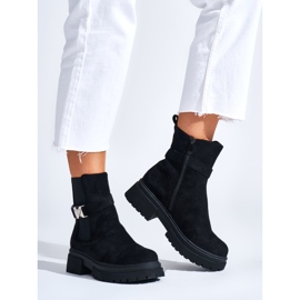 Bottines femme noires le noir 2
