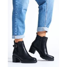 Bottines femme noires le noir 1