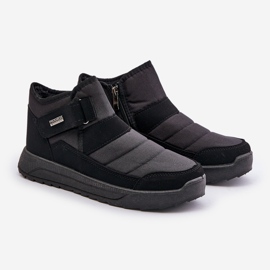 Bottes de neige d'hiver isolées pour hommes Progress PROGJ-22-153 Noir le noir 5