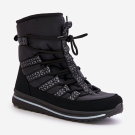 Bottes de neige Progress PROGJ-20-02 pour femmes, noir le noir 4