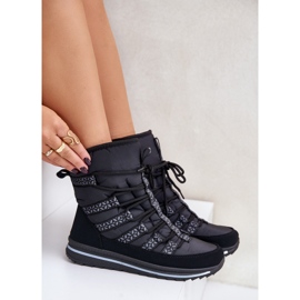 Bottes de neige Progress PROGJ-20-02 pour femmes, noir le noir 8