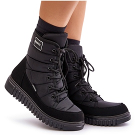 Bottes de neige Progress PROGJ-24-157 pour femmes, noir le noir 9