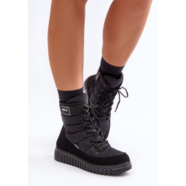 Bottes de neige Progress PROGJ-24-157 pour femmes, noir le noir 6