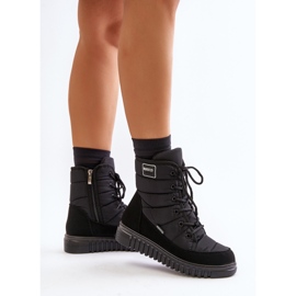 Bottes de neige Progress PROGJ-24-157 pour femmes, noir le noir 3