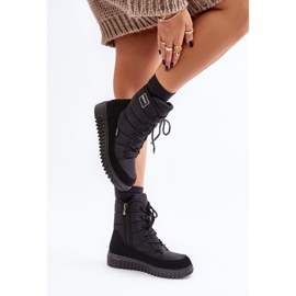 Bottes de neige Progress PROGJ-24-157 pour femmes, noir le noir 5