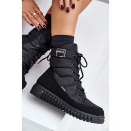 Bottes de neige Progress PROGJ-24-157 pour femmes, noir le noir 8