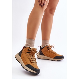 McKeylor 14011 Camel Chaussures de randonnée isolées pour femmes beige 2