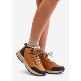 McKeylor 14011 Camel Chaussures de randonnée isolées pour femmes beige 1