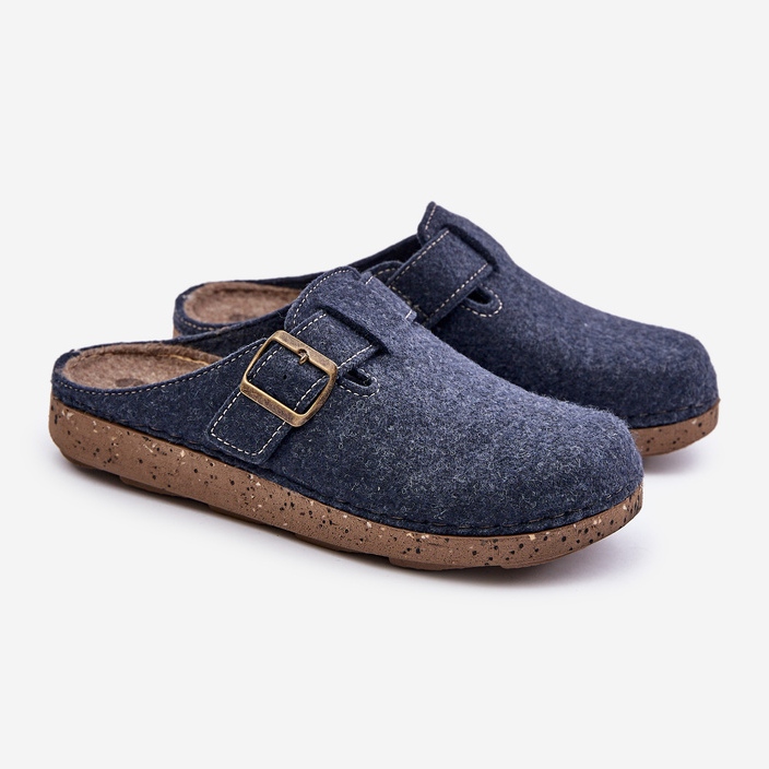 Chaussons Pour Hommes Avec Boucle Tongs Préventives Inblu MT000012 Bleu Marine 1 Chaussons Pour Hommes Avec Boucle Tongs Préventives Inblu MT000012 Bleu Marine 1