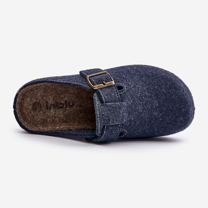 Chaussons Pour Hommes Avec Boucle Tongs Préventives Inblu MT000012 Bleu Marine 2 Chaussons Pour Hommes Avec Boucle Tongs Préventives Inblu MT000012 Bleu Marine 2