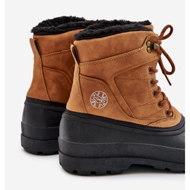Lee Cooper LCJ-24-44-2873M Camel Bottes de neige pour hommes brun 2 Lee Cooper LCJ-24-44-2873M Camel Bottes de neige pour hommes brun 2