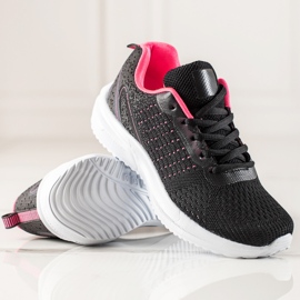 TRENDI Baskets de sport noir 1