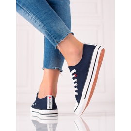 Baskets LA.FI classiques bleu 5