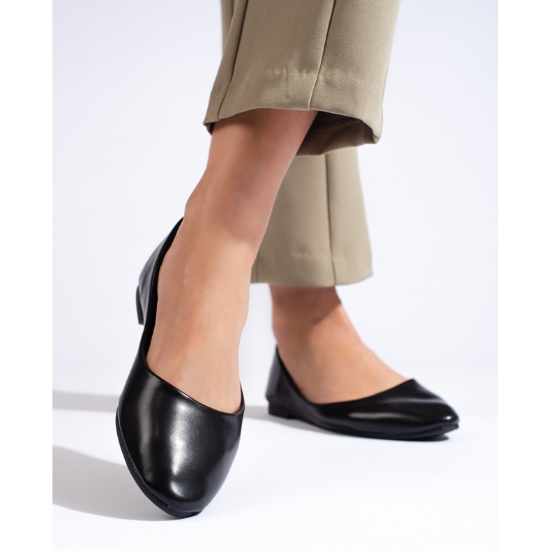 Ballerines classiques noires pour femmes le noir 2