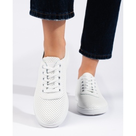 Seastar Chaussures à lacets blanches pour femme 1