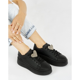 Baskets plateforme femme noires le noir 1 Baskets plateforme femme noires le noir 1