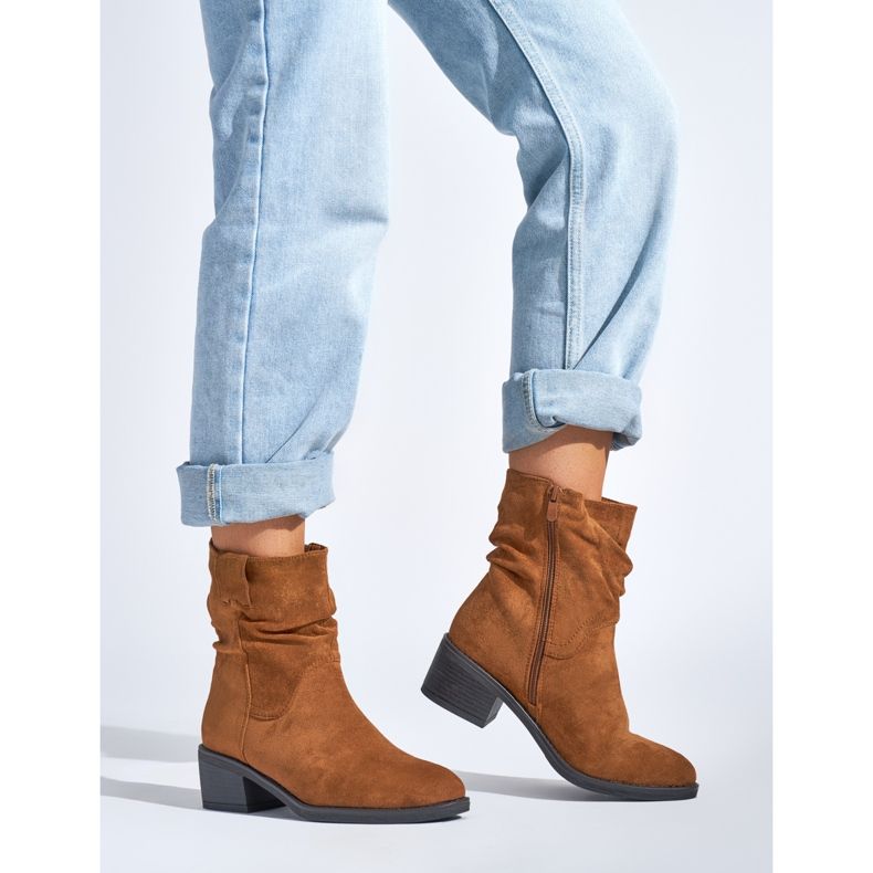 Santiags marron pour femme brun 1