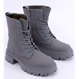 Bottines à lacets Tamar Green vert 4