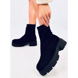 Roanna Bottines chaussettes noires le noir 2 Roanna Bottines chaussettes noires le noir 2