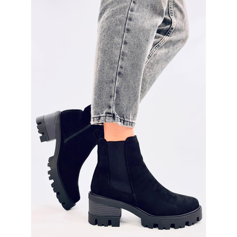 Bottines à talons Ragga noires 2