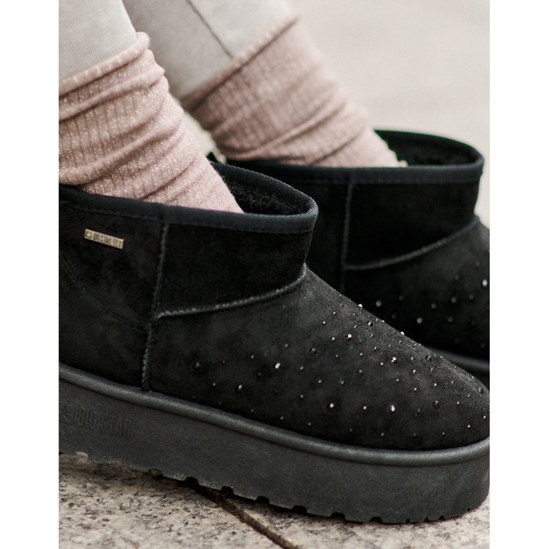 Bottes de neige avec décoration sur la plateforme Big Star OO274A105 Noir 2