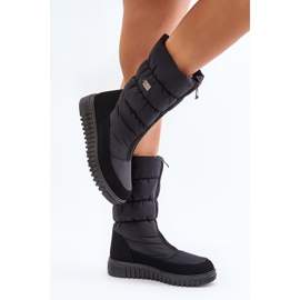 Bottes de neige chaudes pour femmes Progress PROGJ-24-149 noir le noir 6