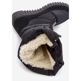 Bottes de neige chaudes pour femmes Progress PROGJ-24-149 noir 2