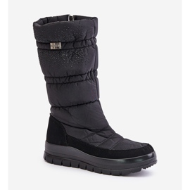 Bottes de neige pour femmes avec décoration Progress PROGJ-24-147 Noir le noir 5
