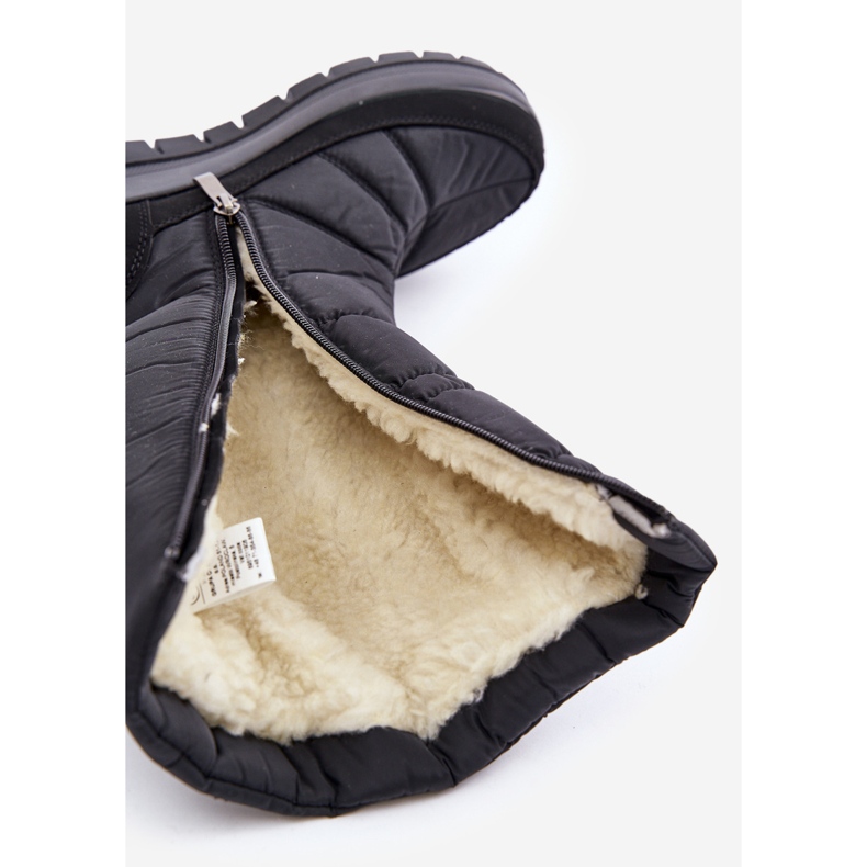 Bottes de neige pour femmes avec décoration Progress PROGJ-24-147 Noir 2