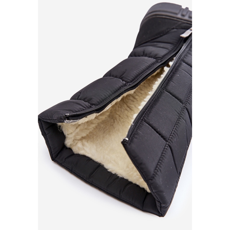 Bottes de neige avec fermeture éclair pour femmes Progress PROGJ-24-144 Noir le noir 2