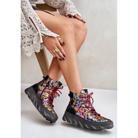 Bottines Chaudes Femme En Cuir Maciejka 06146-39 Multicolore 7