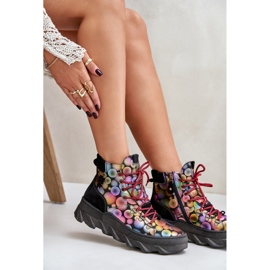 Bottines Chaudes Femme En Cuir Maciejka 06146-39 Multicolore 8