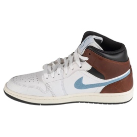 Chaussures Nike Air Jordan 1 Mid FQ7831-142 blanc 1