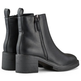 Bottes classiques à talons hauts pour femmes, noires MS2079B le noir 4