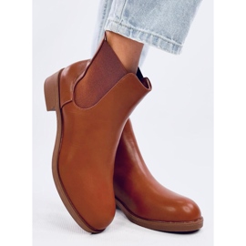 Chelsea boots femme classiques Modena Camel brun 3