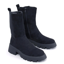 Bottines Chelsea montantes noires Seuss le noir 1 Bottines Chelsea montantes noires Seuss le noir 1