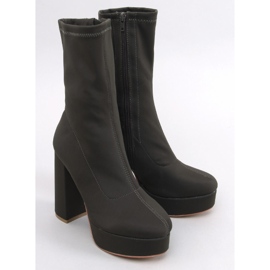 Baldacci Bottines plateforme vertes 1