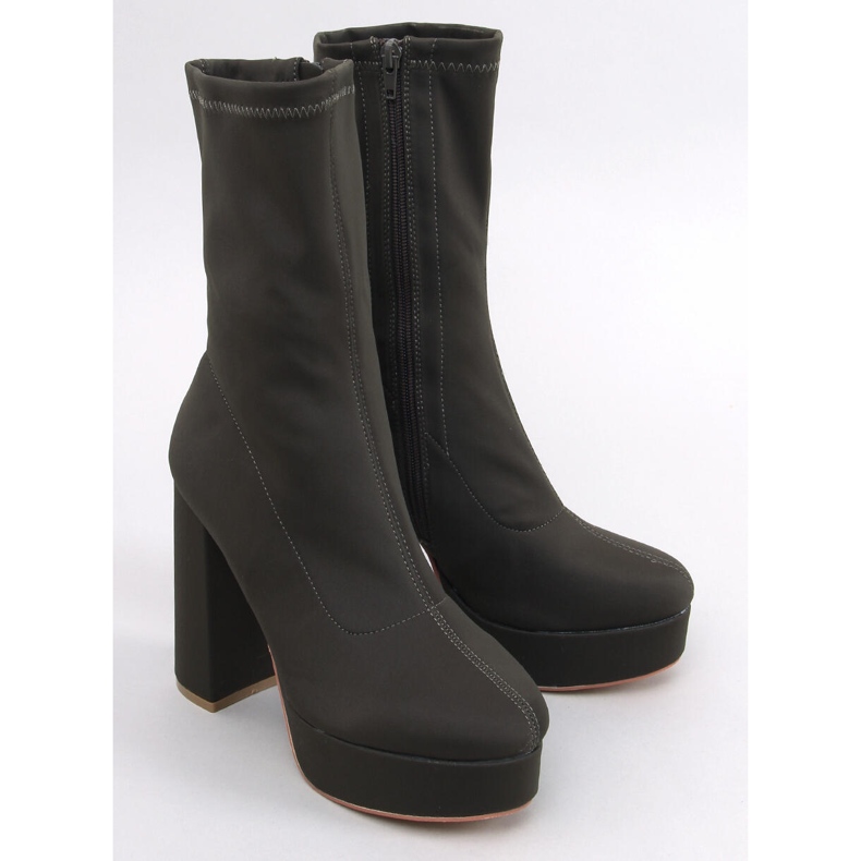 Baldacci Bottines plateforme vertes 1