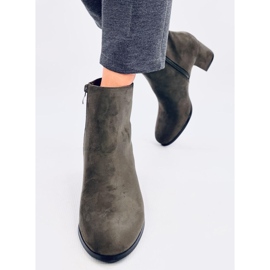 Bottines Talgo Green à talons hauts vert 2