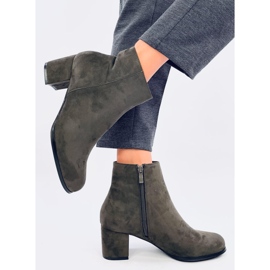 Bottines Talgo Green à talons hauts vert 4