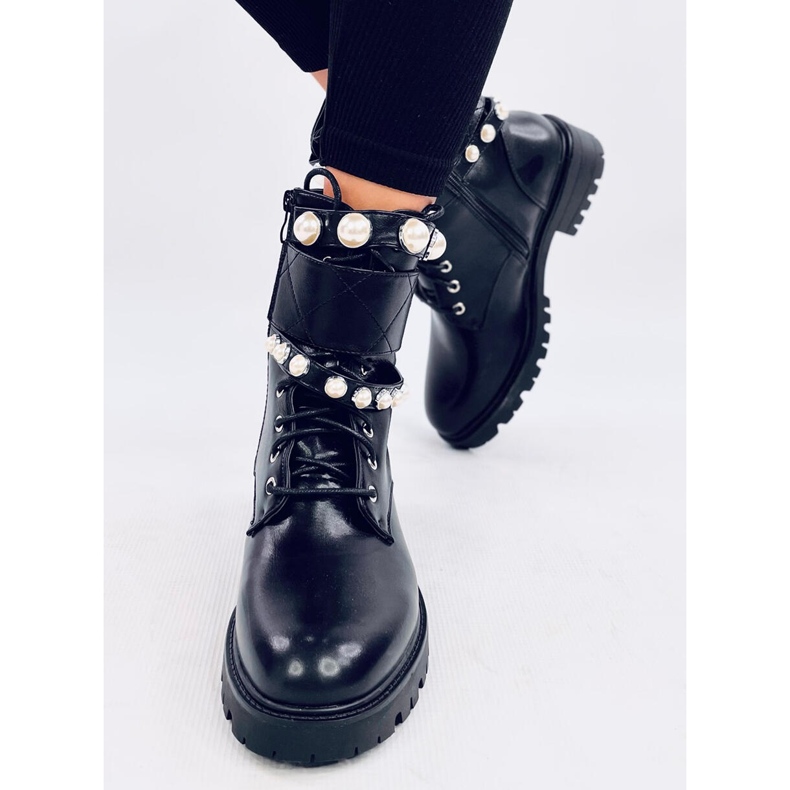 Alex Black Pearl Boots noir 1