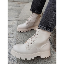 Bottes de travail non isolées pour femme, beige WS087BE 1
