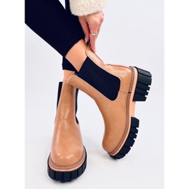 Bottines Chelsea femme Bella LT.KHAKI brun 1