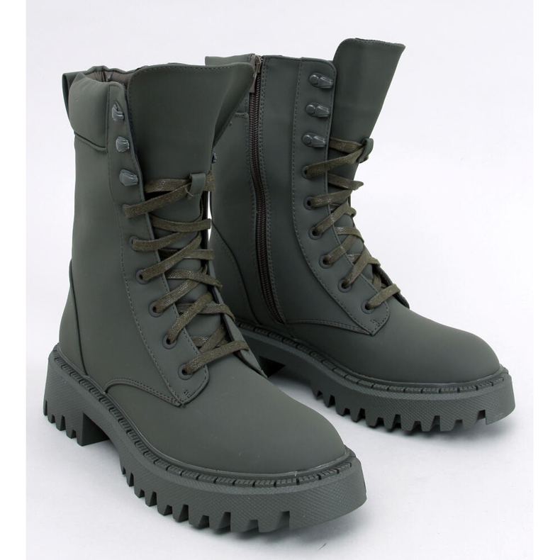 Travailleurs à lacets Tamas Green vert 1