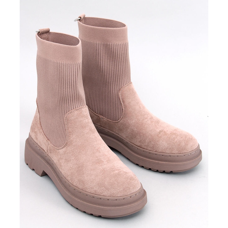 Bottines Chelsea Joyner Kaki à tige souple beige 1 Bottines Chelsea Joyner Kaki à tige souple beige 1