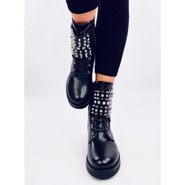 Boots à clous Ziku Noir le noir 1