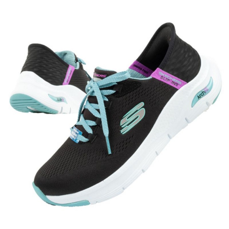 Skechers 149568/BKMT chaussures de sport le noir 1 Skechers 149568/BKMT chaussures de sport le noir 1