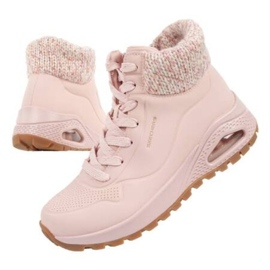 Skechers Uno chaussures robustes 167988/BLSH rose 1