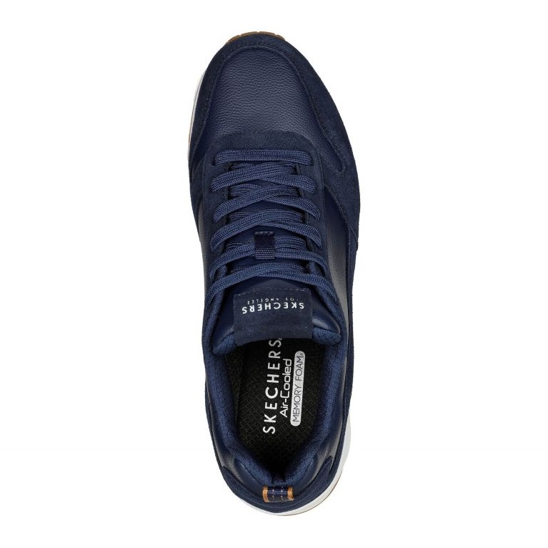 Skechers Uno Stacre 52468-NVY chaussures de sport bleu 1 Skechers Uno Stacre 52468-NVY chaussures de sport bleu 1